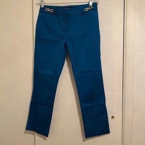 New York & Company (7th Avenue Suiting Collection)Teal Blue Straight Leg Pants